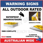 Warning Sign - WS090 - WET PAINT